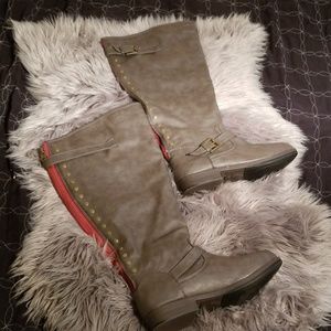 Journee Collection calf high boots